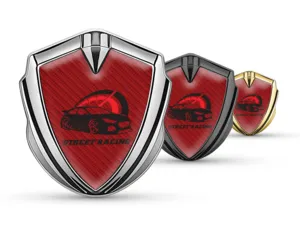 Badge Fender 3D Stile Minimale Emblema Universale 3D